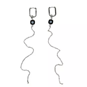 SLOMAYA Серьги с цепочками
