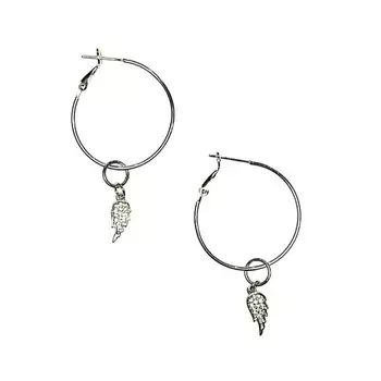 SLOMAYA Серьги с подвесками крылья