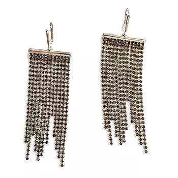 SLOMAYA Серьги-стразы