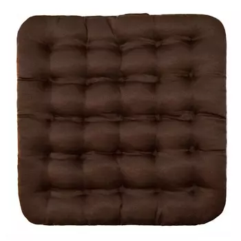 SMART TEXTILE Подушка - сидушка на стул с лузгой гречихи "Уют"