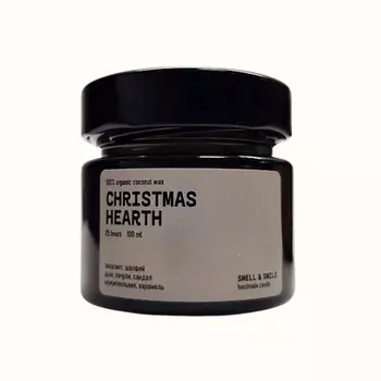 SMELL & SMILE Свеча ароматическая Рождественский очаг