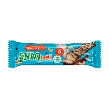 SNAQ FABRIQ Вафли "SNAQ WELL" с молочно-ореховой начинкой