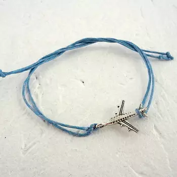 СОЧИНЯЙ МЕЧТЫ Браслет желаний "Самолет"