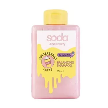 SODA Балансирующий шампунь #takeitcomfy "GINGERBREAD LATTE"