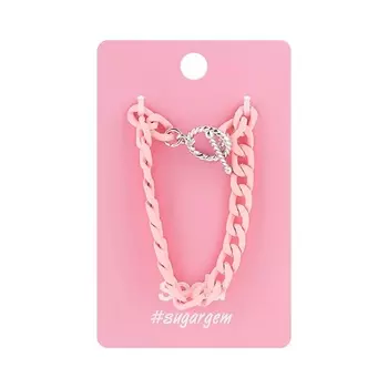SODA Браслет PINK CHAIN #sugargem