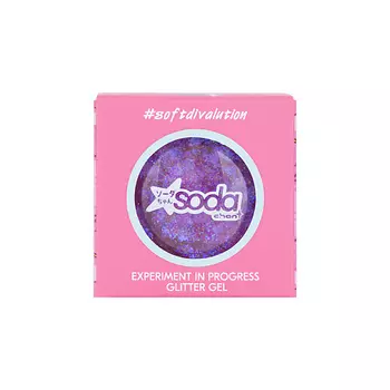 SODA Chan Глиттер-гель для лица Experiment In Progress #softdivalution