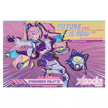 SODA Chan Палетка теней Future Is Now #softdivalution
