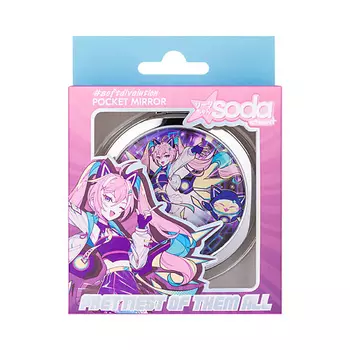 SODA Chan Зеркало карманное Prettiest Of Them All #softdivalution