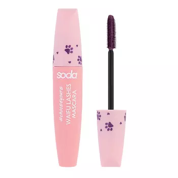 SODA Цветная тушь для ресниц WAIFU LASHES MASCARA #chooseyours