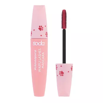 SODA Цветная тушь для ресниц WAIFU LASHES MASCARA #chooseyours