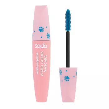 SODA Цветная тушь для ресниц WAIFU LASHES MASCARA #chooseyours
