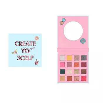 SODA EYESHADOW PALETTE #makeitslay Тени для век CREATE YO'SCELF