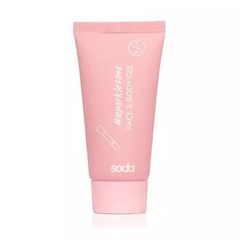SODA FACE & BODY GEL #sparkletime ГЕЛЬ-БЛЕСК ДЛЯ ЛИЦА И ТЕЛА