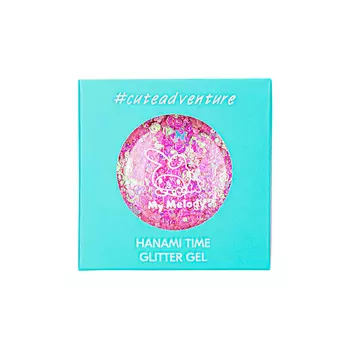 SODA Глиттер гель для лица HANAMI TIME #cuteadventure CHERRY BLOSSOM