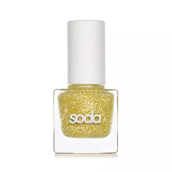 SODA GLITZY NAILS #allthatglitters ЛАК ДЛЯ НОГТЕЙ