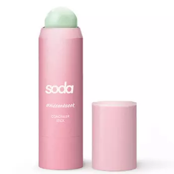 SODA GREEN COLOUR FIXING CONCEALER #hideandseek 101 Консилер в стике