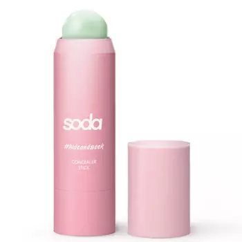 SODA GREEN COLOUR FIXING CONCEALER #hideandseek 101 Консилер в стике