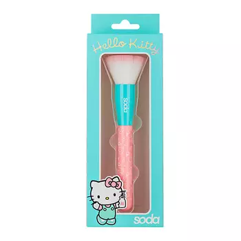 SODA Кисть для пудры HELLO KITTY #cuteadventure