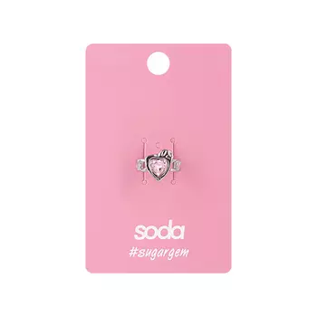 SODA Кольцо Pink Heart
