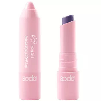 SODA LIPSTICK #talkofthetown Сатиновая помада в стике
