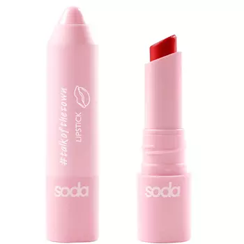 SODA LIPSTICK #talkofthetown Сатиновая помада в стике