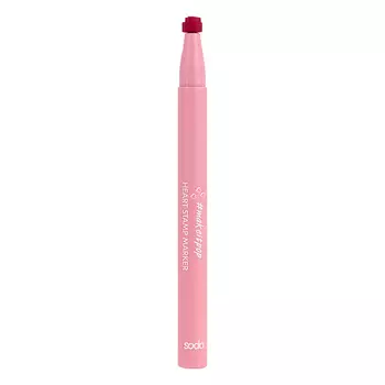 SODA Маркер для глаз в форме сердца HEART STAMP MARKER #makeitpop