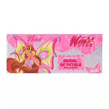 SODA Палетка для лица Swirl Of Petals #magicalpower. Коллекция Winx