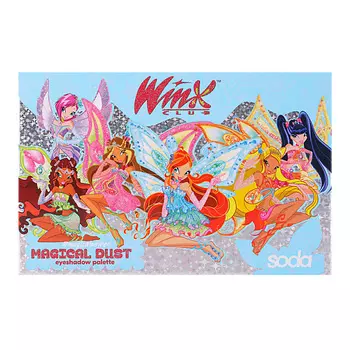 SODA Палетка теней Magical Dust #magicalpower. Коллекция Winx