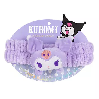 SODA Повязка косметическая для волос Kuromi's Sleepover #cuteadventure