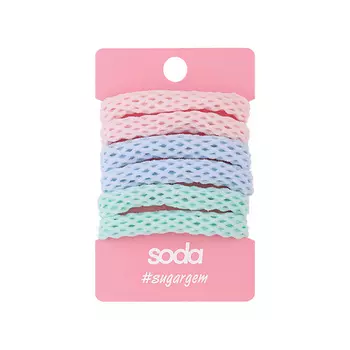 SODA Резинки для волос Pastel