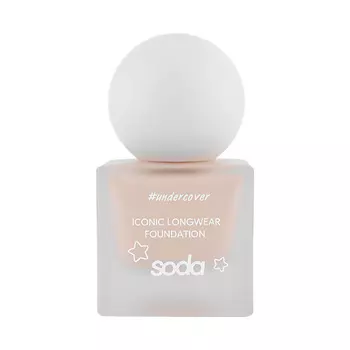 SODA Стойкая тональная основа ICONIC LONGWEAR FOUNDATION #undercover