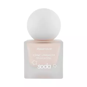SODA Стойкая тональная основа ICONIC LONGWEAR FOUNDATION #undercover