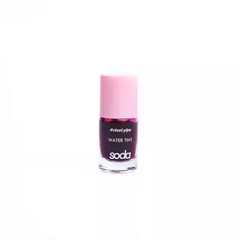 SODA Тинт на водной основе для губ WATER TINT #cheekylips