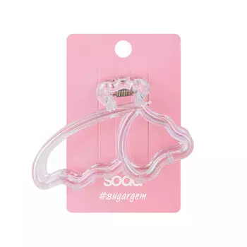 SODA Заколка-крабик для волос Holo Butterfly