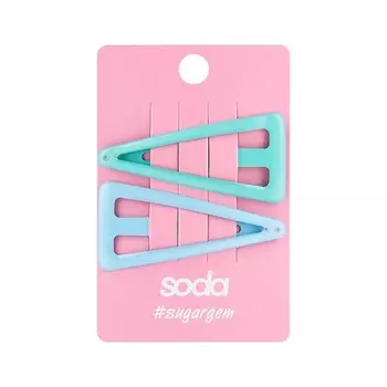SODA Заколки для волос MINT AND BLUE #sugargem