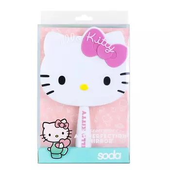 SODA Зеркало косметическое с ручкой Art Perfection #cuteadventure