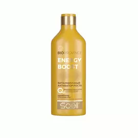 SOELL BIOPROVINCE шампунь для волос ENERGY BOOST 400