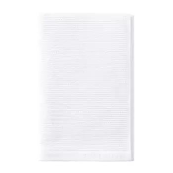 SOFT SILVER Антибактериальное махровое полотенце для тела с массажным эффектом, 65х140 см. Цвет: «Альпийский снег» (белый)