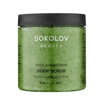 SOKOLOV Скраб для тела Detox Basil & Mandarin