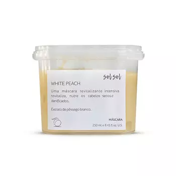 SOL SOL Маска для волос White Peach 250.0