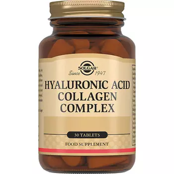 SOLGAR Комплекс коллагена и гиалуроновой кислоты 1568 мг
