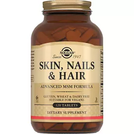 SOLGAR Кожа, ногти, волосы 1397 мг