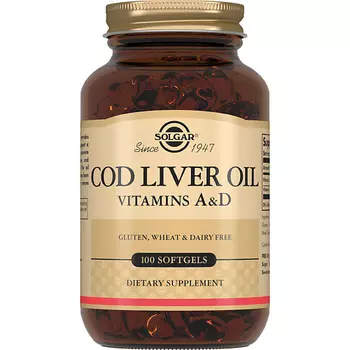SOLGAR Жир из печени норвежской трески