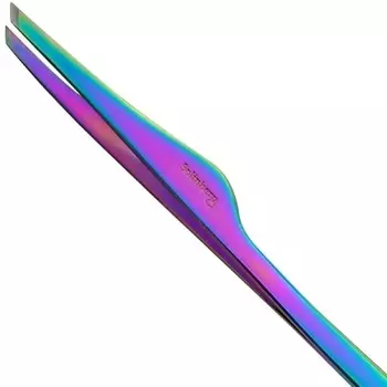 SOLINBERG Пинцет для бровей, наклонное окончание с четкими гранями