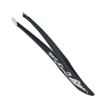 SOLINBERG Пинцет для бровей, наклонное окончание с четкими гранями