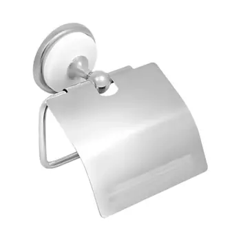 SOLINNE Держатель для туалетной бумаги с крышкой Blanco