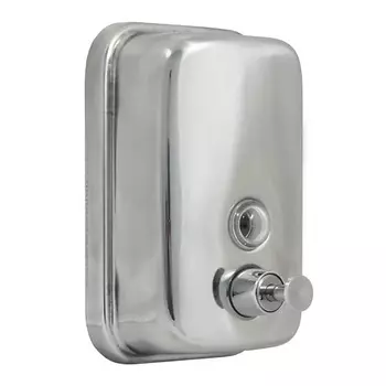 SOLINNE Дозатор для жидкого мыла из нержавеющей стали 17х12х13 см