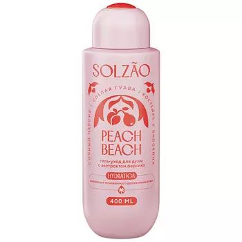 SOLZAO Гель-уход для душа с экстрактом персика Peach Beach