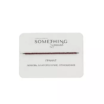 SOMETHING SPECIAL LIFESTYLE JEWELRY Браслет Long с гранатом