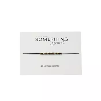 SOMETHING SPECIAL LIFESTYLE JEWELRY Браслет с африканской бирюзой mini